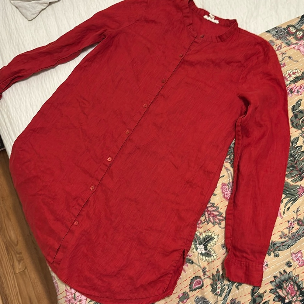 Eileen Fisher linen tunic